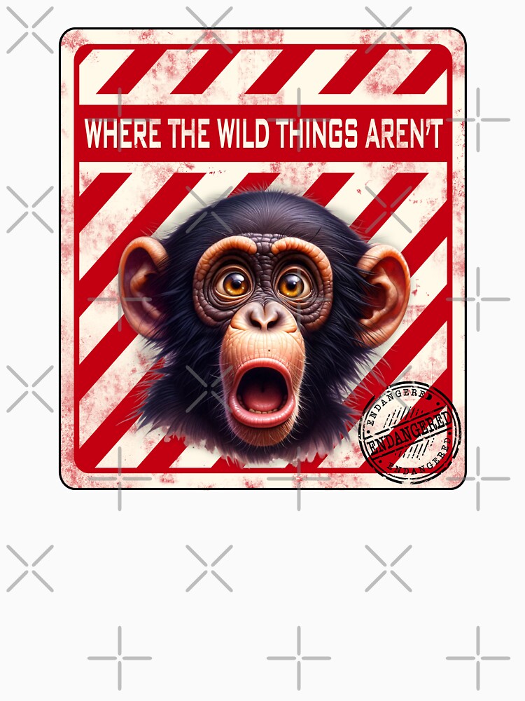 Endangered Animals - Chimpanzee by roundowl