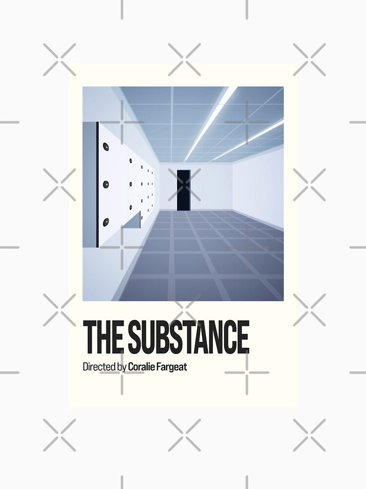 The white backoom Poster | The Substance (2024) by Changjaaxo