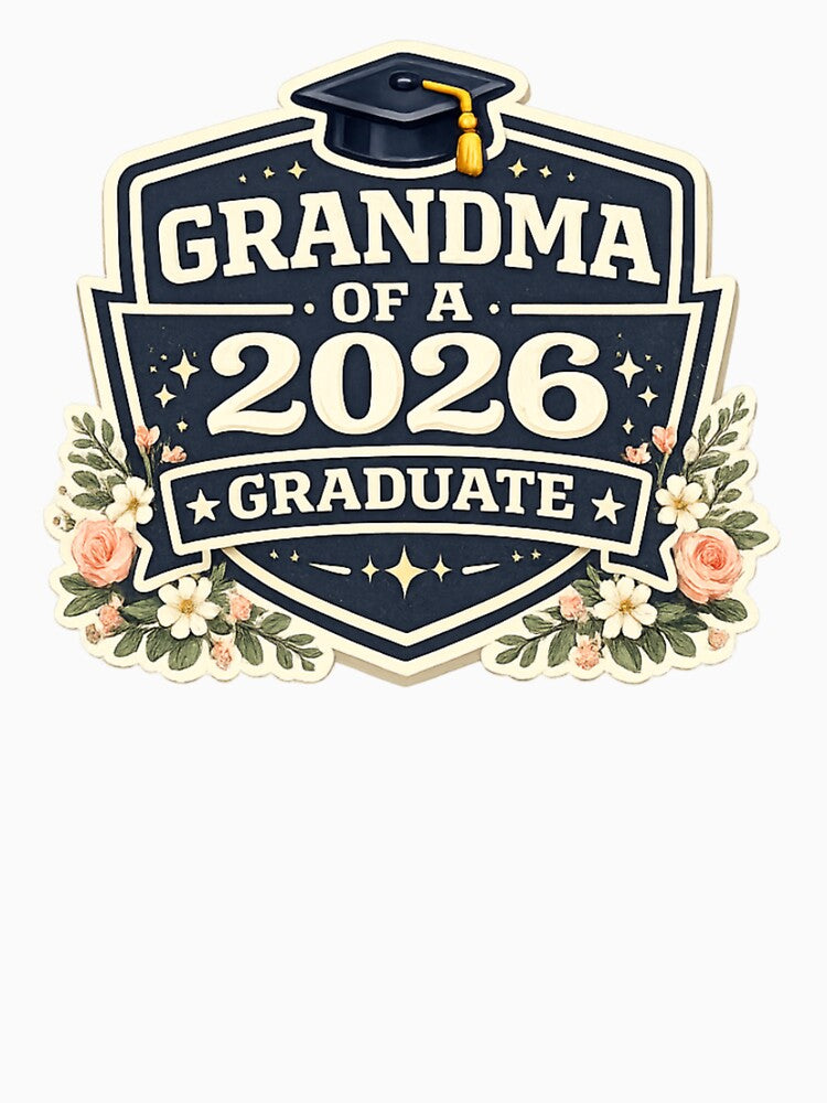 Grandma of a 2026 Graduate – Proud Senior Year by PunchDrop