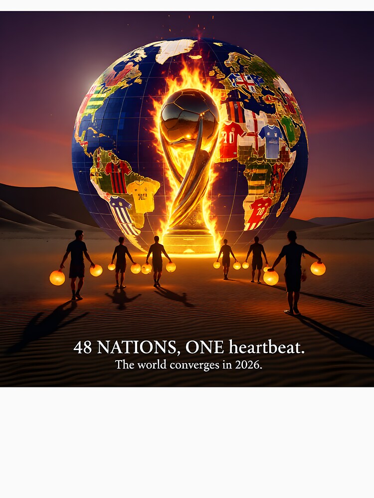 48 Nations, One heartbeat ; The world converges in 2026 by Creative-RE