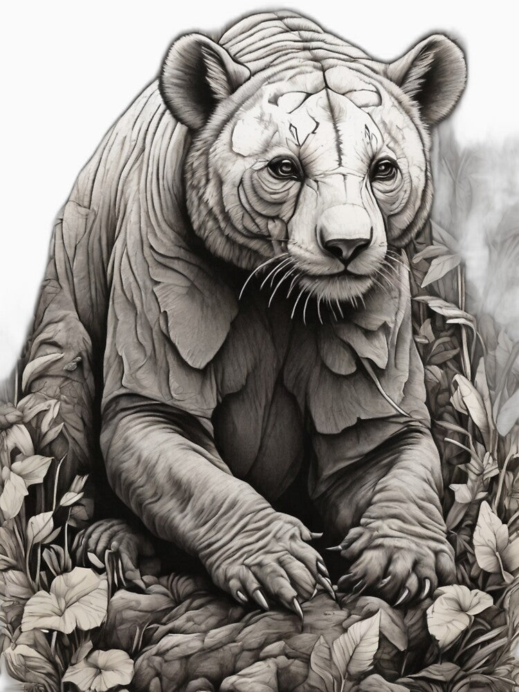 Endangered Ink: Conservation T-Shirt Designs by Bhakta888