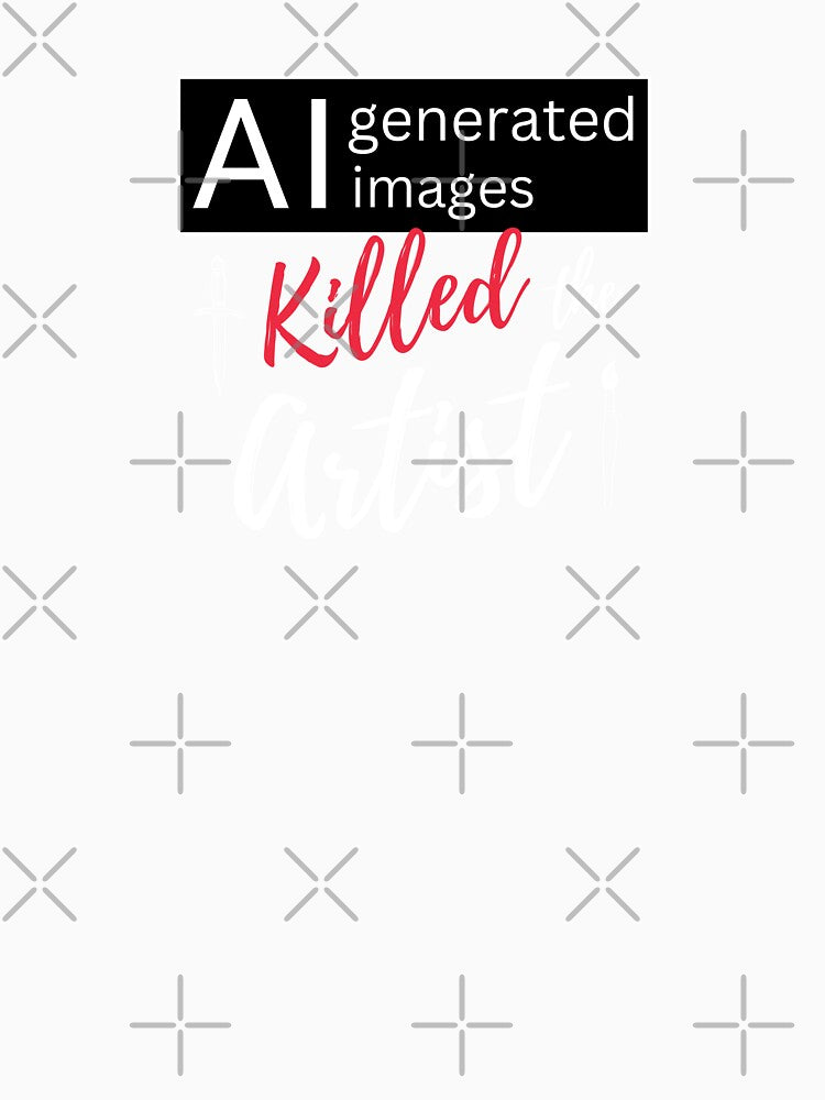 AI Generated Image Killed the Artist, Save REAL Art by Zentropik