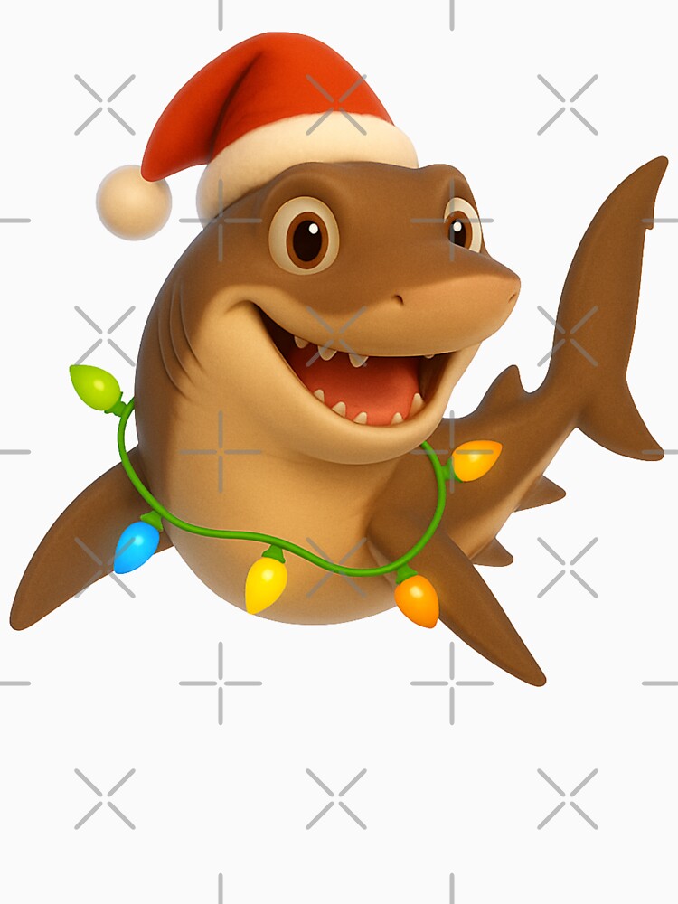 Christmas Galapagos Shark by Sillytoe