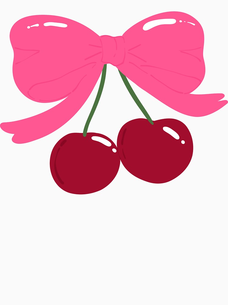 Coquette Strawberry  pink Ribbon by HappySunday001