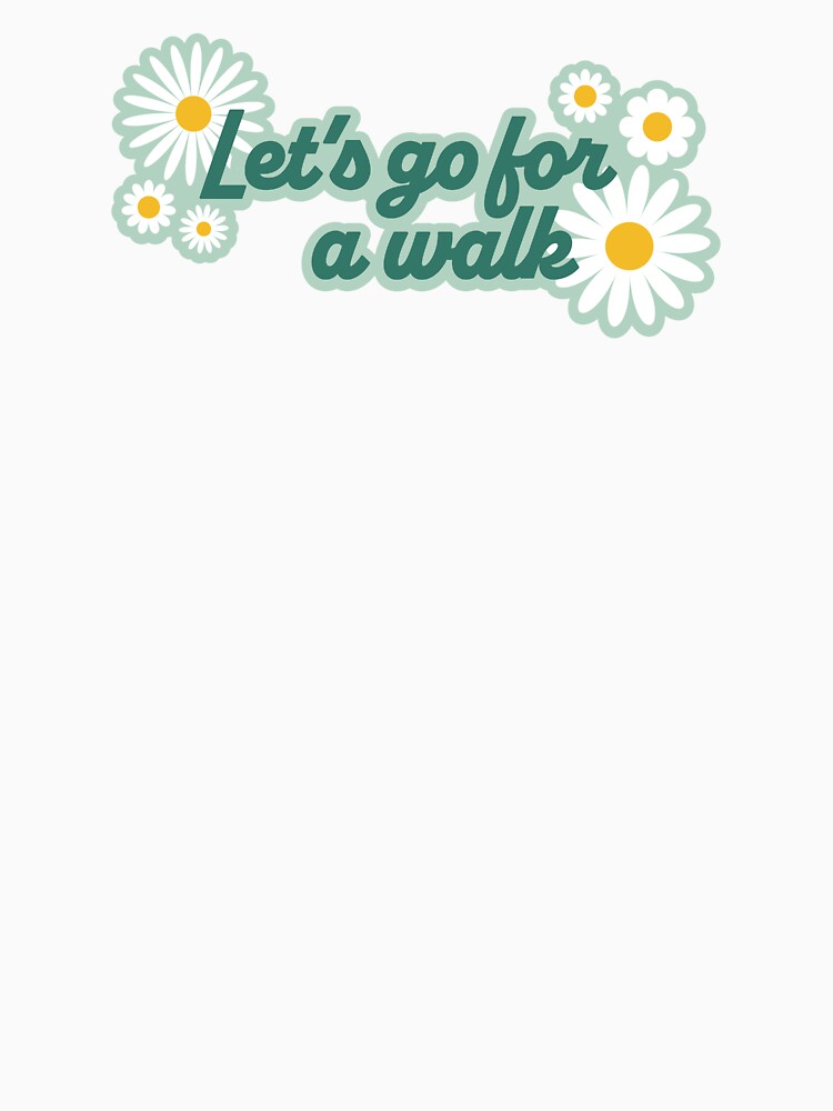Green Daisy Lets Go for a Walk by cenosure