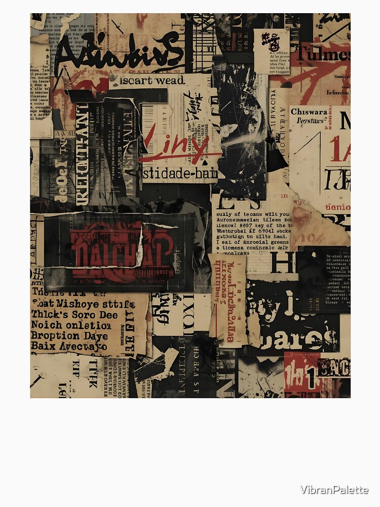 Urban Streetwear & Grunge Aesthetic Graffiti Art Background by VibranPalette