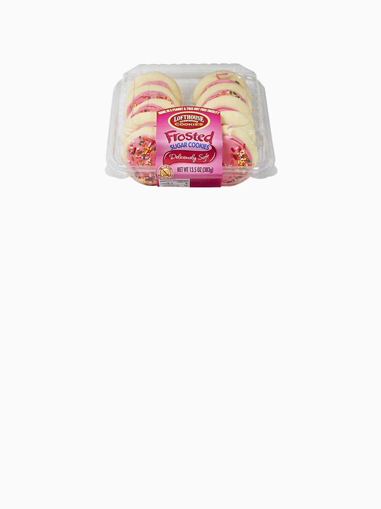 Frosted Sugar Cookie Cake funny quirky Pink Lovecore Aesthetic coquette Danish Pastel by bubbleiel