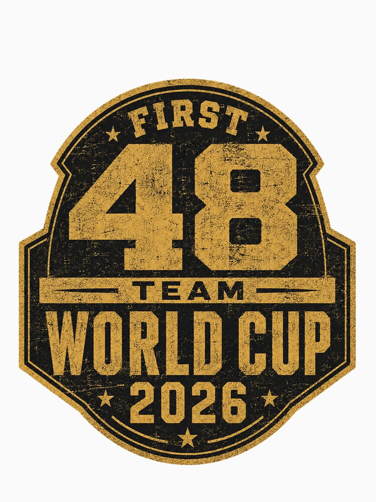 First 48 Team World Cup 2026 Vintage Football T-Shirt by ArthUpscale