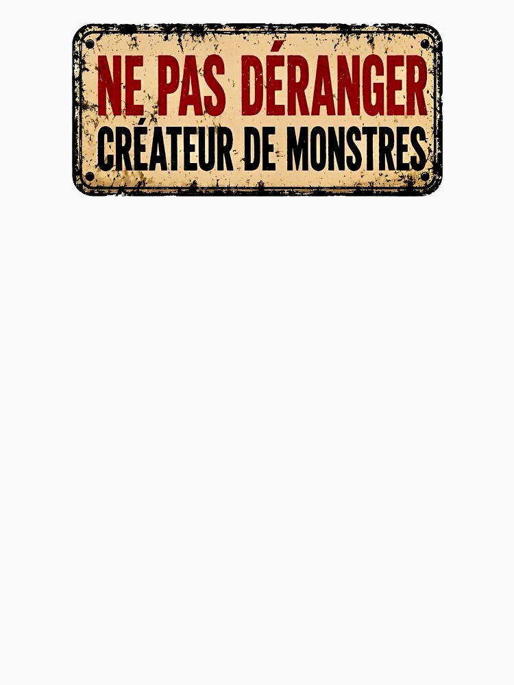 Do not disturb, monster maker by raposa6