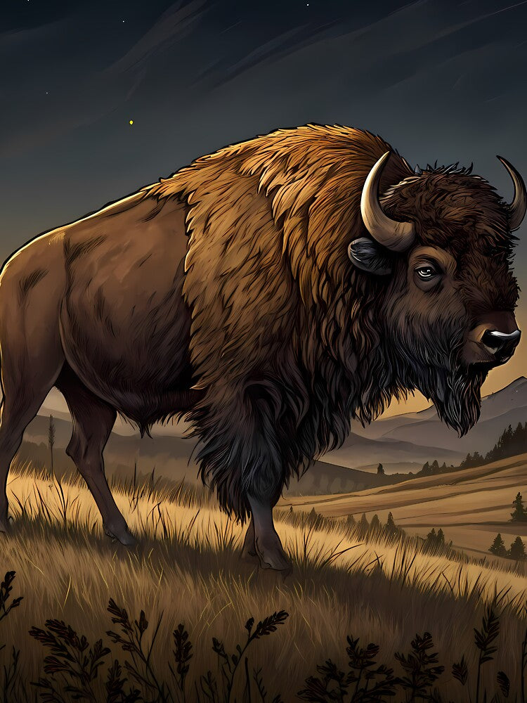 Usa Colorful Wildlife Illustrations Animal Art Nature Creature by ART ATTACK ZONE