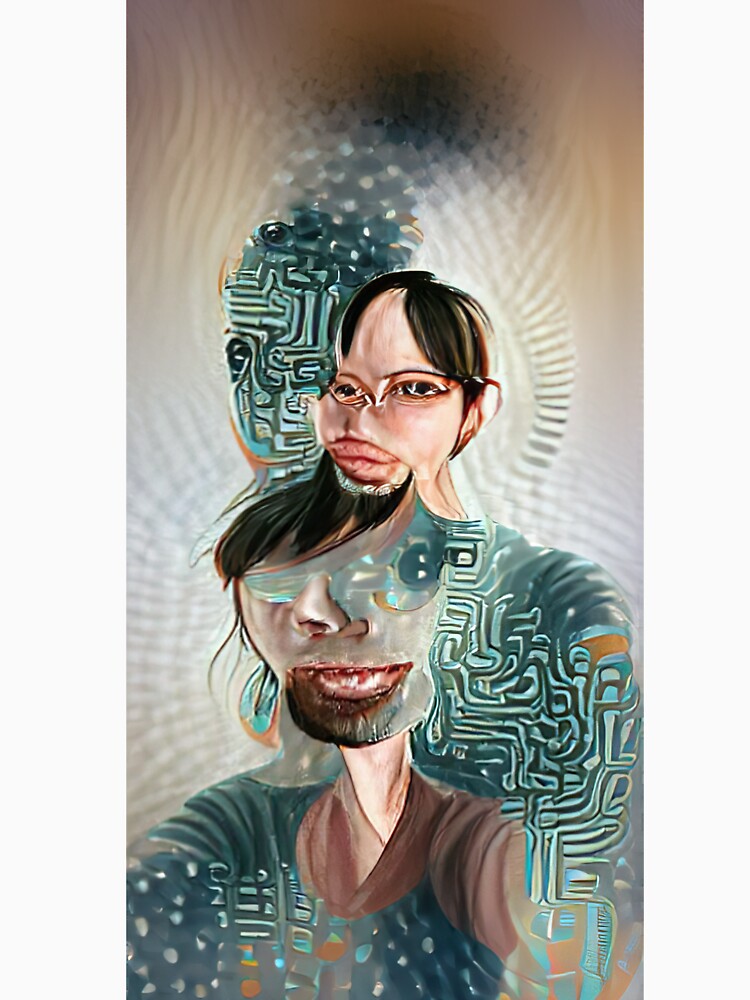 VQGAN+CLIP AI self portrait by kiertwice