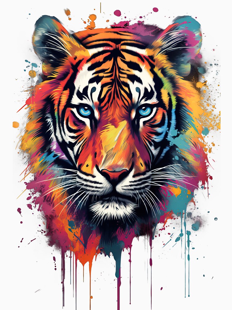"Majestic Tiger Portrait" by dharmatography