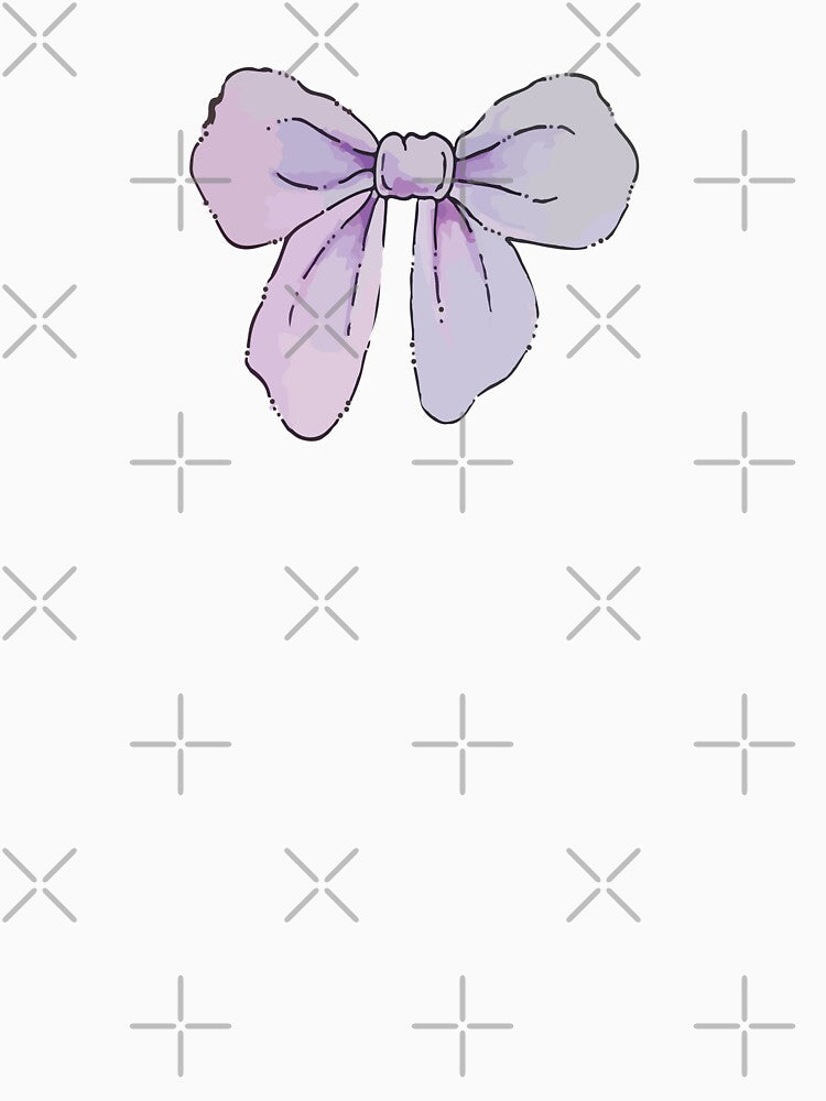 Cute purple bow by silveruniverse