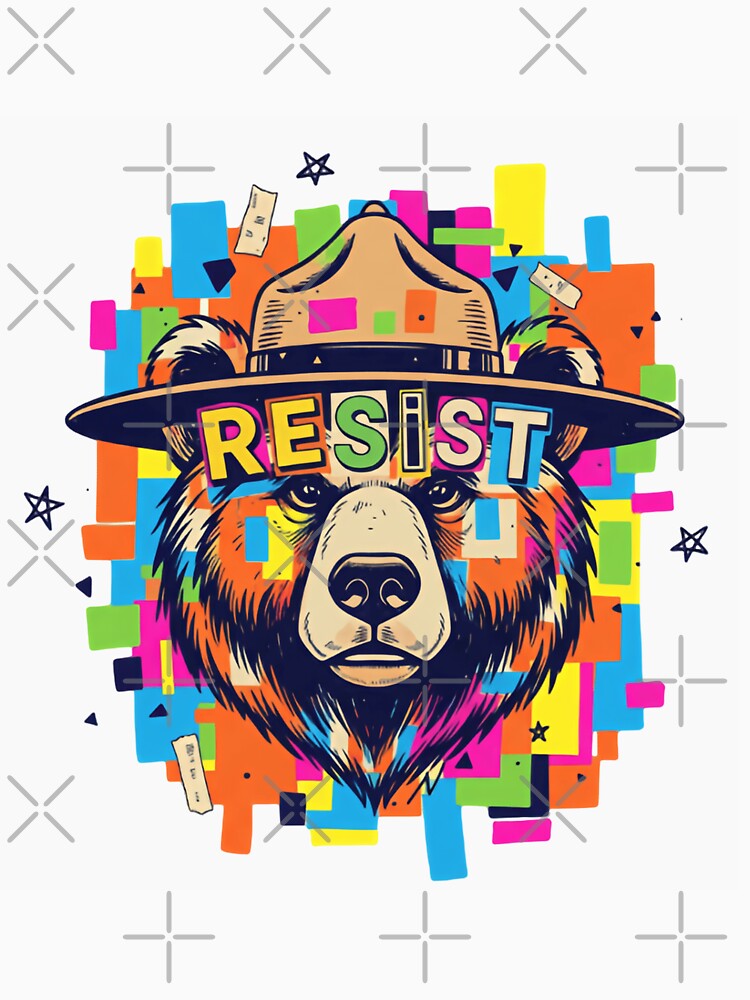Protect Our National Parks Smokey The Bear Park Save Environment Bear Service Stand Strong by SimsimahLaughs