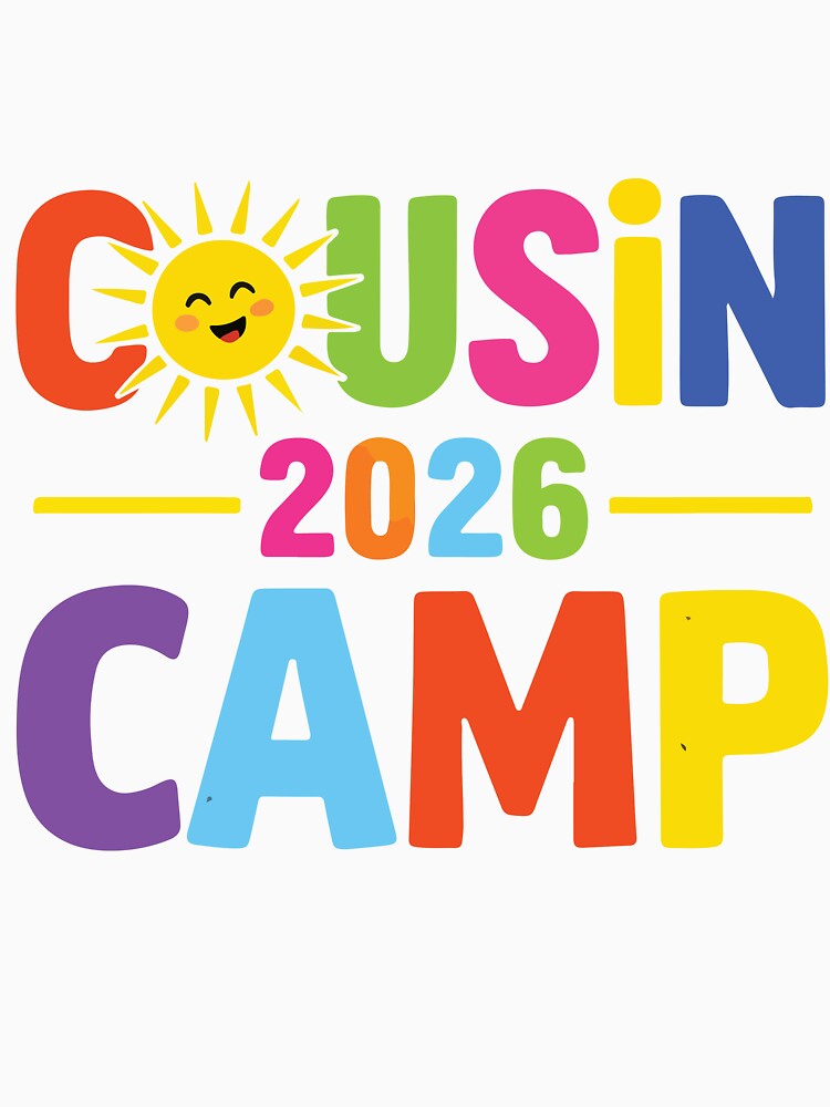 Cousin Camp 2026 Summer Crew Matching Family Vacation Design by kiralynstration