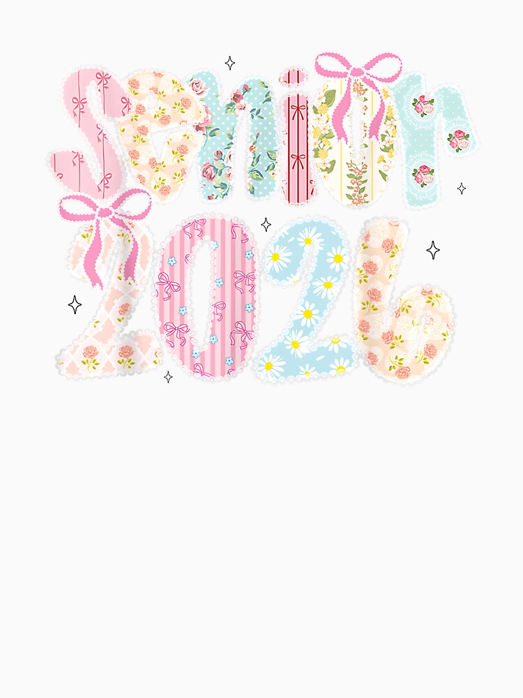 Coquette Lace Floral Pastel Senior 2026 Senior 26 Graduation by Boutkimaewab