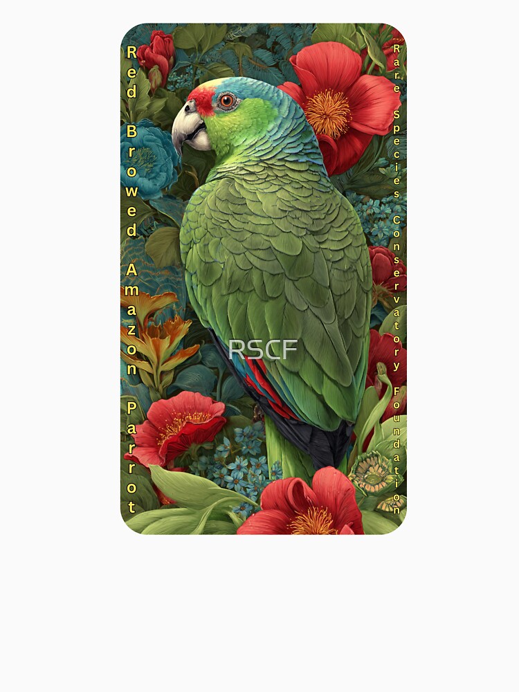 Red Browed Amazon Parrot by RSCF