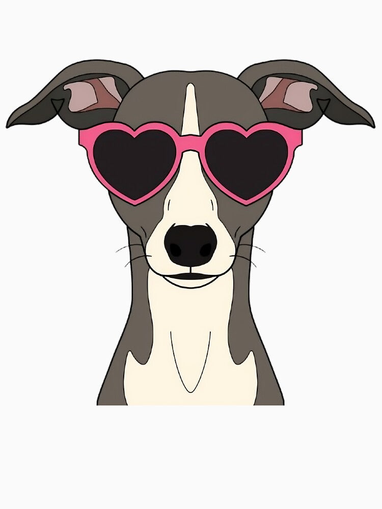 My Dog Is My Valentine - Cute Italian Greyhound by ItaloVibes