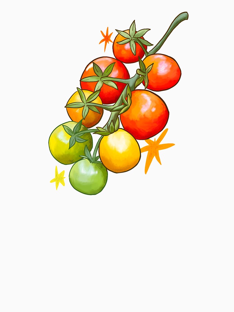 Cherry Tomato Vine by Tatspenink