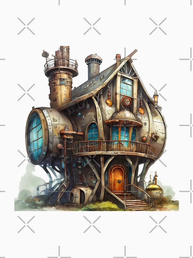 Steam Punk Home by cubiask