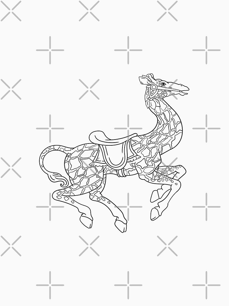 Graceful Giraffe Outline Illustration: Add a Touch of Nature to Your Designs by Graciaisgrace