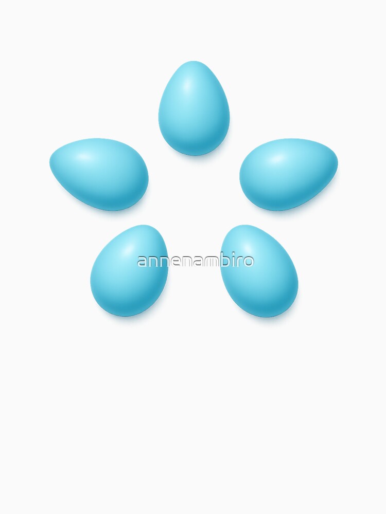 Sky Blue Star – Robin Egg Aesthetic Art Print by annenambiro