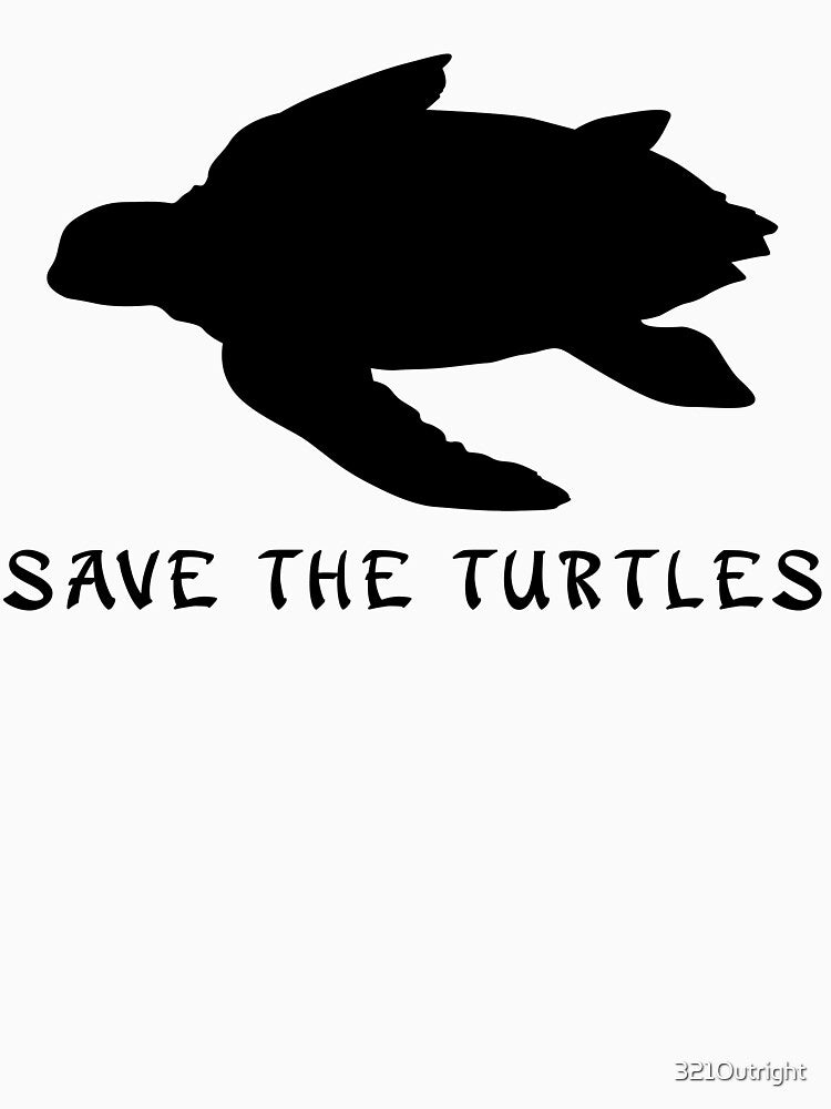 Save the Turtles! Sea Turtle by 321Outright