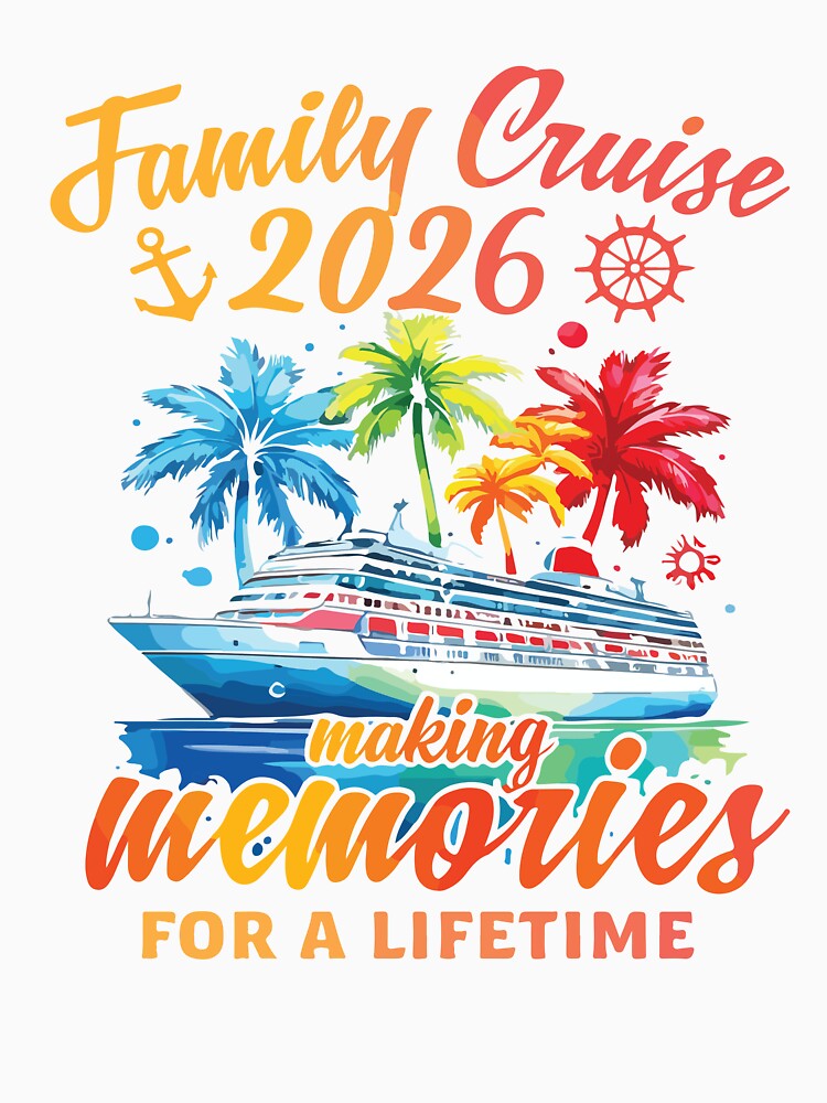 Family Cruise 2026 Matching Vacation Trip Group Design by kiralynstration