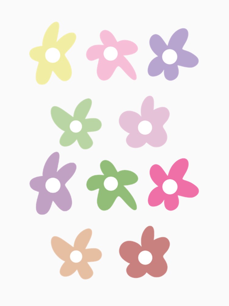 pastel flowers by strawberryds