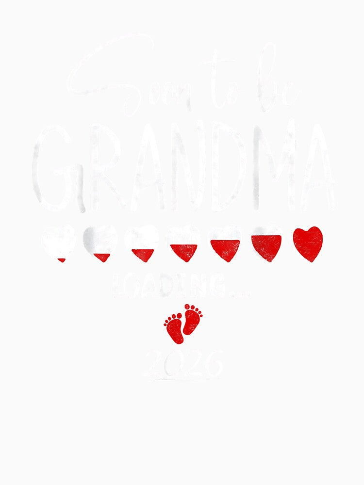 Soon to be Grandma 2026 Grandmother Loading Grandma Est 2026 by Boutkimaewab
