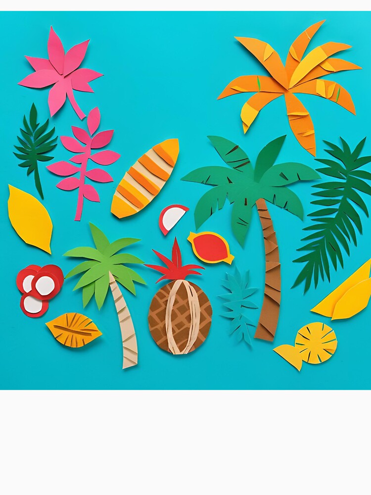 Tropical Paper Paradise by Glam-OOTD