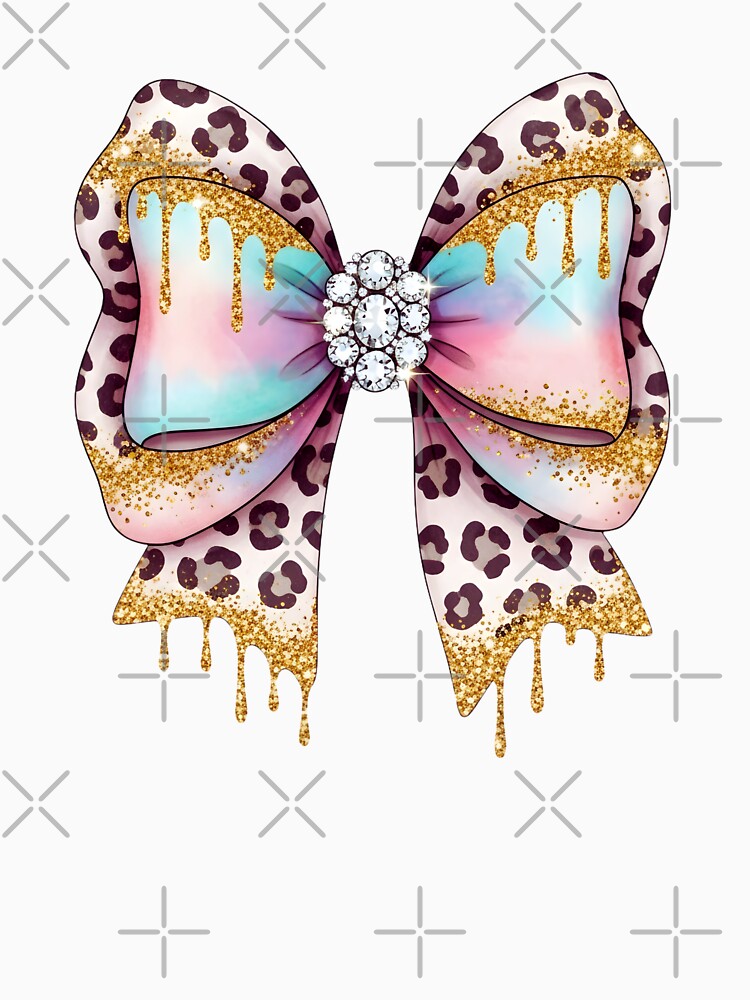 Leopard Coquette Bow PNG | Soft Girl Girly Sublimation Design by Ellen'Studio
