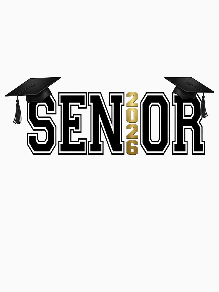 Senior Year T-Shirt 2026, Graduation Design by KMMODERNDESIGNS