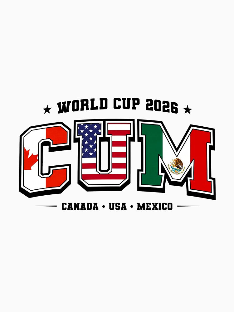CUM WORLD CUP 2026-Usa Canada Mexico Football by chibichibii