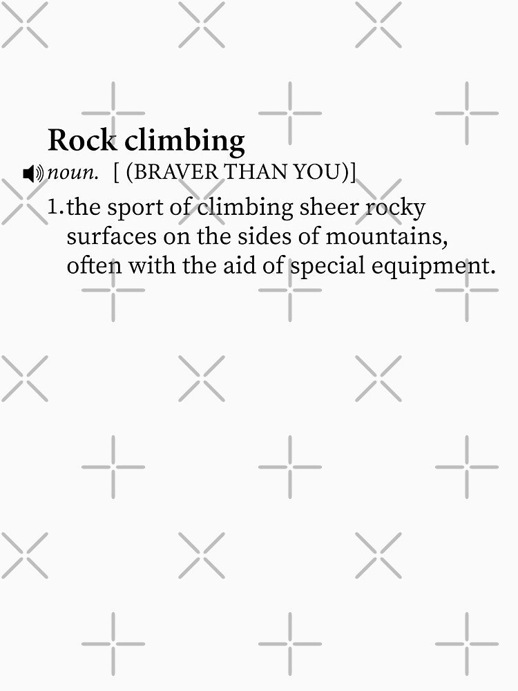 Rock Climber Definition by LA diseños
