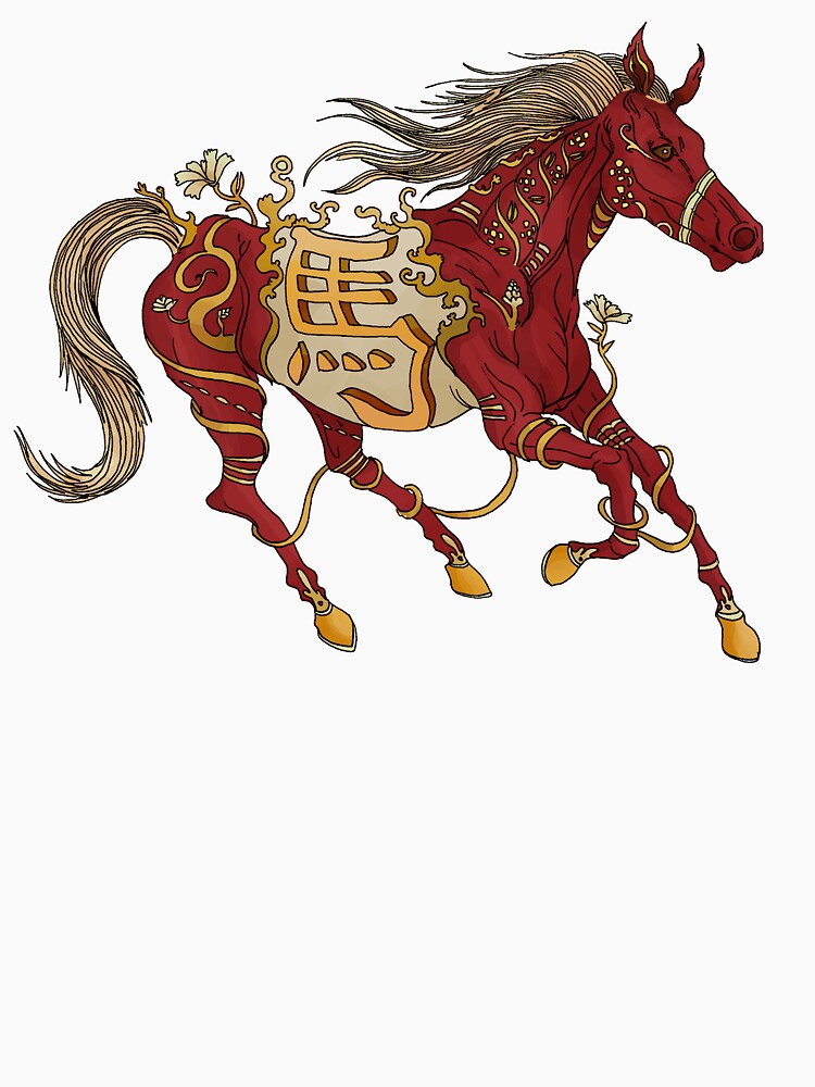 Year of the Horse (Red) by nunalephink