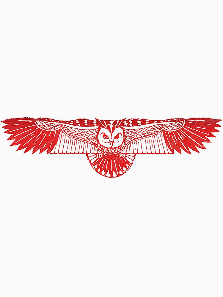 Vintage Owl Retro Styleistic by SkyCloudBlue