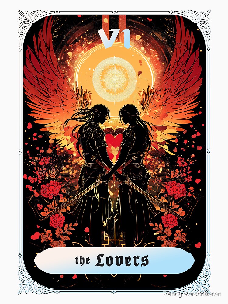 The Lovers (VI) - Tarot by Randy Verschueren
