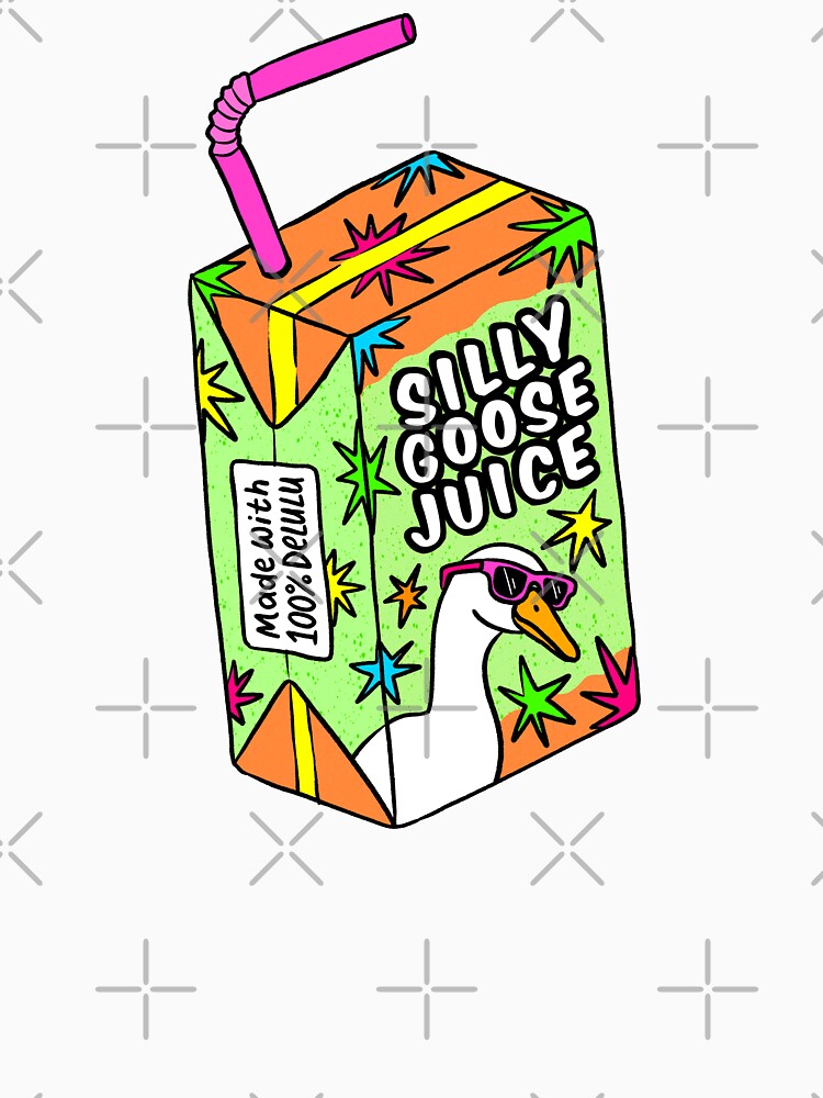 Silly Goose Juice Box – Funny Goose Meme Design by Splendid Scibbles