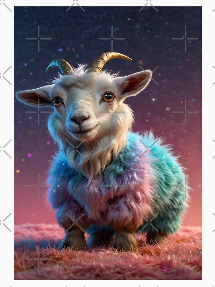 Small Adorable Goat by Enchanting Art Vista
