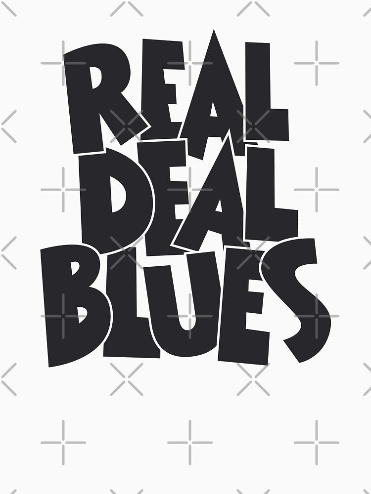 Real Deal Blues – Hand-Drawn Tribute to Blues Music by Boogosh