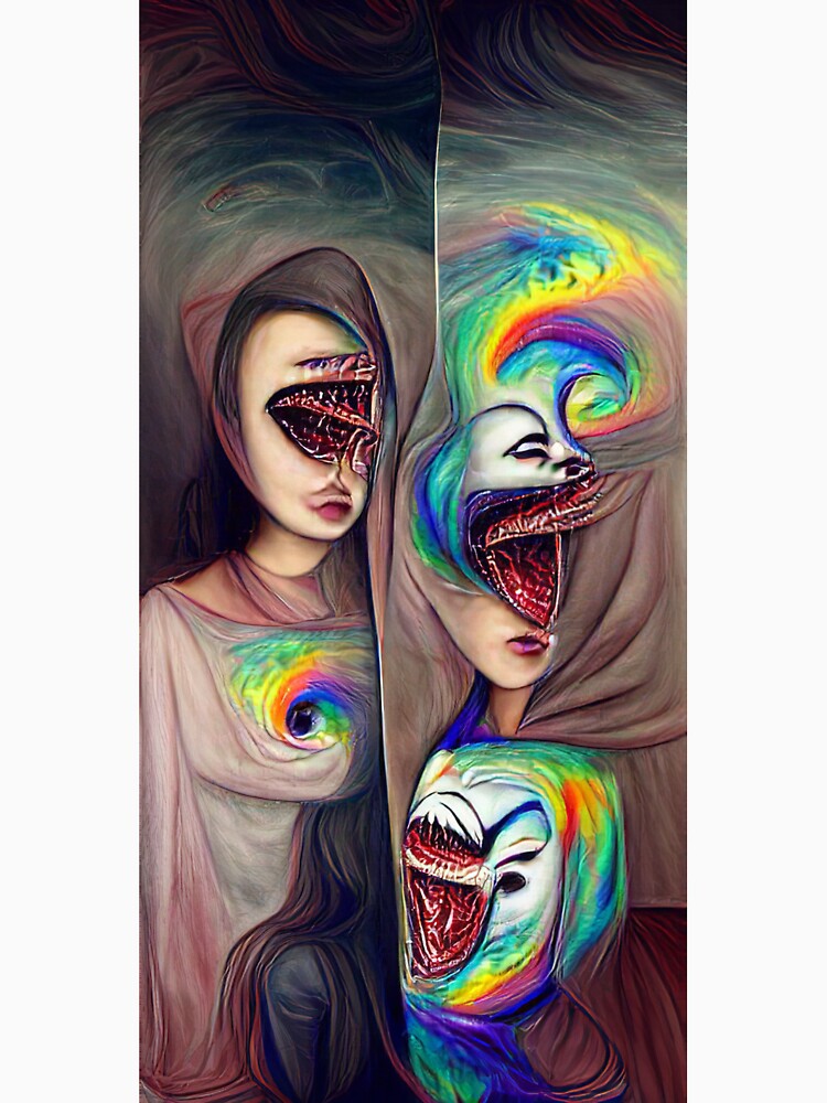 This is a representation of bipolar disorder by kiertwice