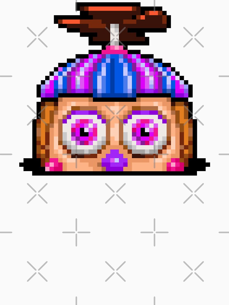 Five Nights at Freddy's 2 - Pixel art - JJ / Balloon Girl by GEEKsomniac