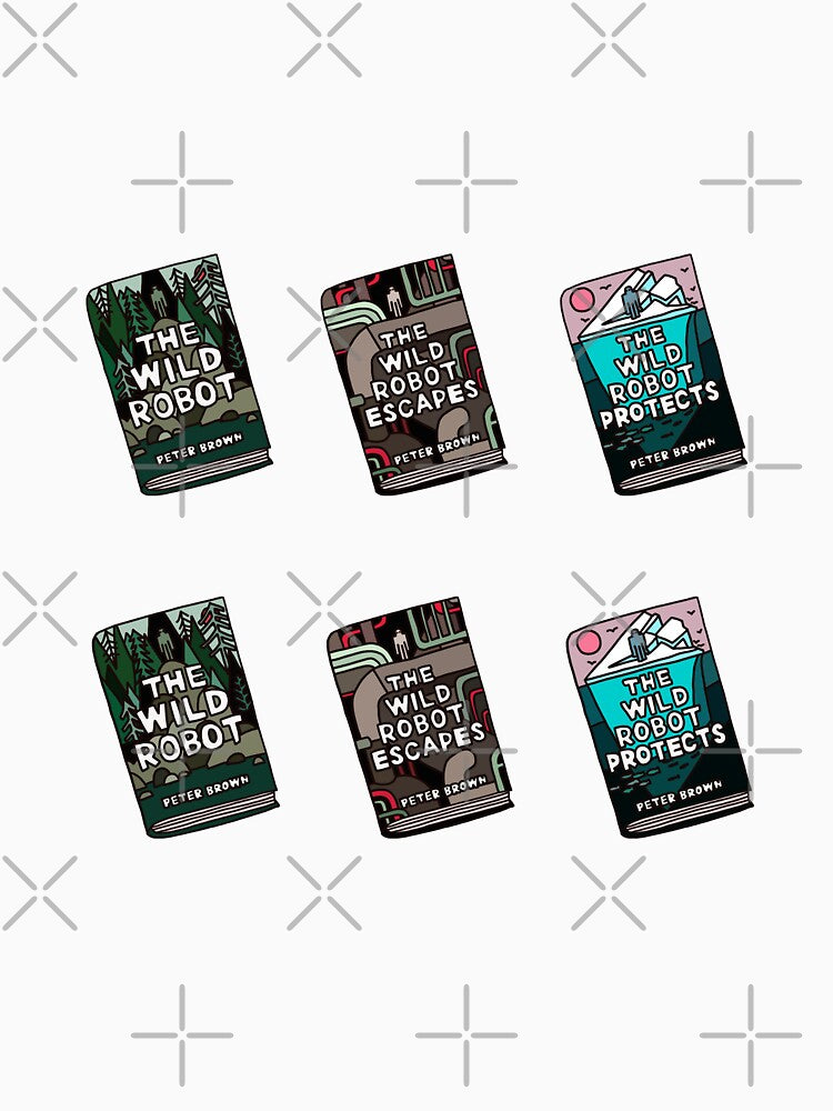 The Wild Robot books by lalashellsArt