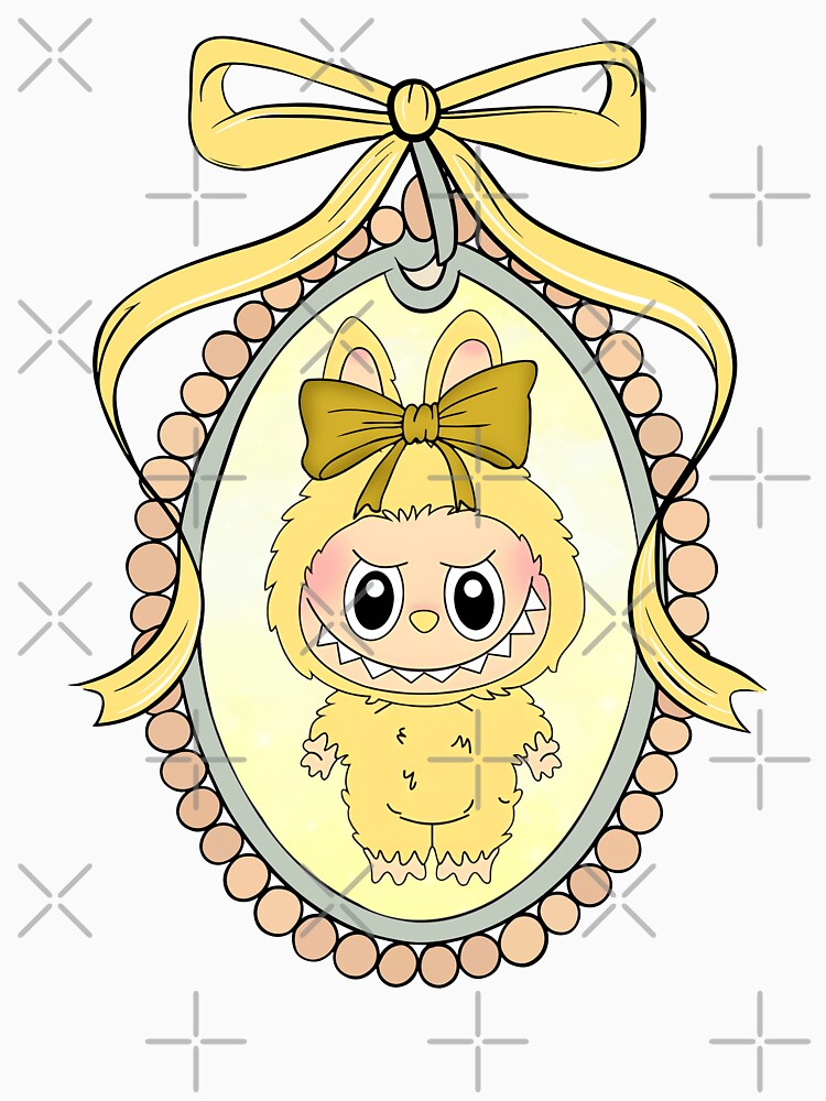 Sunshine Frame – Cute Monster Girl in Yellow by HasHs