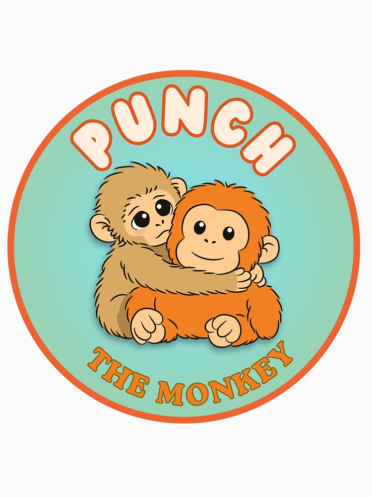 Funny punch the monkey Animal Meme Design  ver 11c– Cute toad Humor, toad frog Lover Gift, funny Animals by CosmicNook1