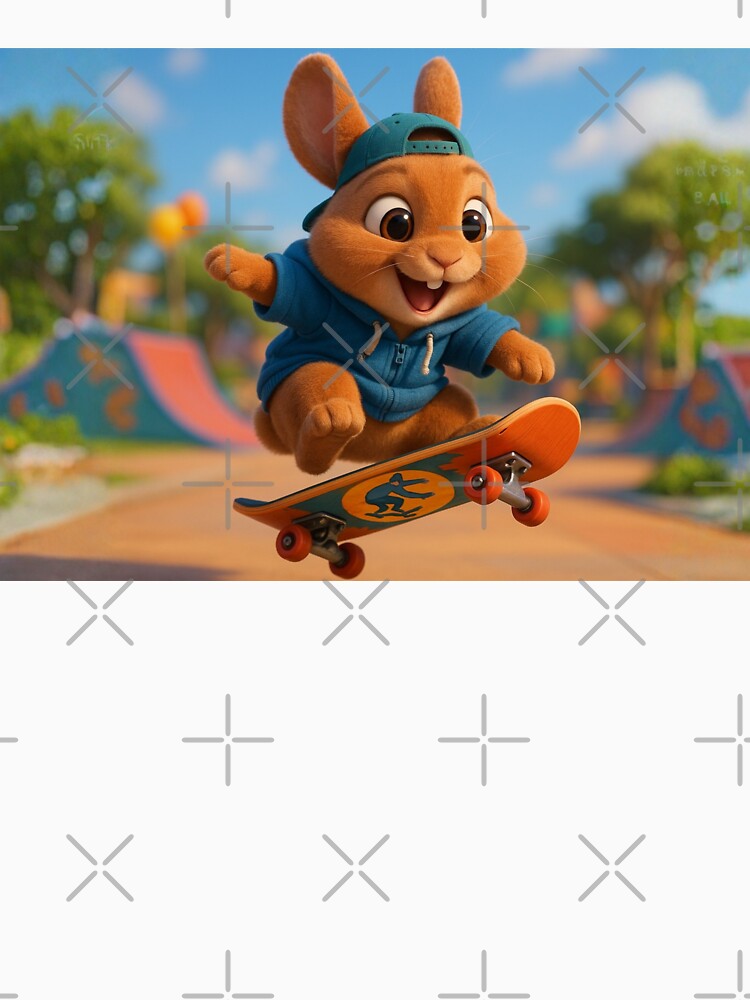 Skater Rex Rabbit by Sillytoe