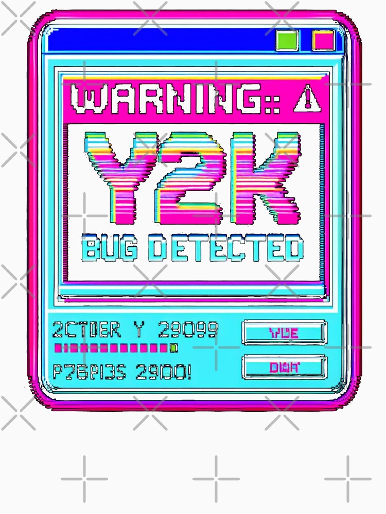 Warning Y2K Bug Detected by ShirtzTonight