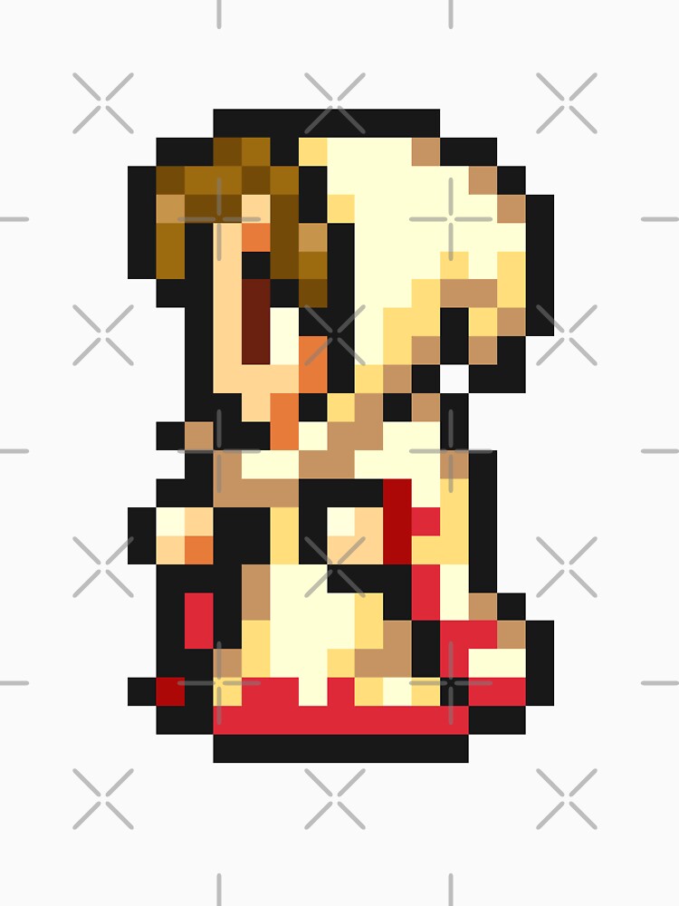 Final Fantasy - White Mage Sprite by SpriteZone