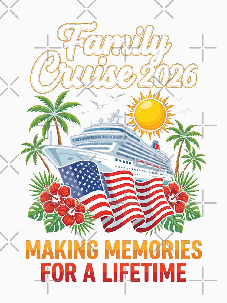 Family Cruise 2026 - Making Memories Retro Sunset by G350